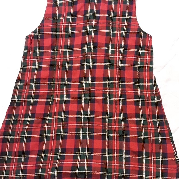 Children's Place Plaid Dress Girls 4 - Picture 8 of 10